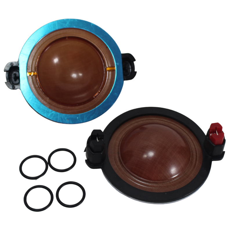 RAGE CDR-50 Replacement Diaphragm Pair for Twist-On Compression Driver 4 or 8 Ohm