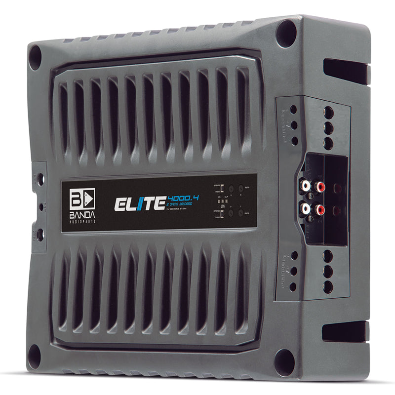 Banda 4000 Watt 1-Ohm 4-Channel ELITE Line Full Range Brazilian Amplifier