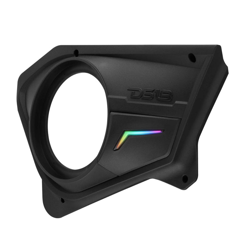 Polaris RZR-PRO Back Door  Panels for 8 Speakers w/ Digital LED Lighting DS18