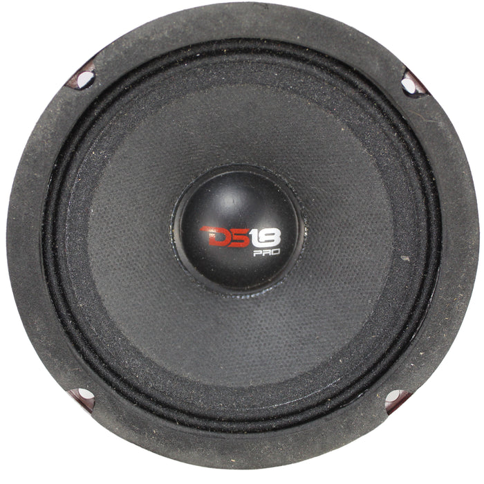 DS18 Car Audio 5.25" Midrange Loudspeaker 300 Watt 4 Ohm Red PRO-X5.4M Open Box