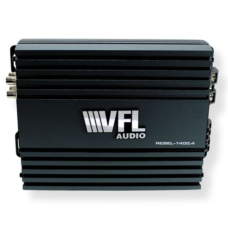 American Bass 1420 Watts 2-Ohm 4-Channel Class D Digital Amplifier REBEL-1400.4
