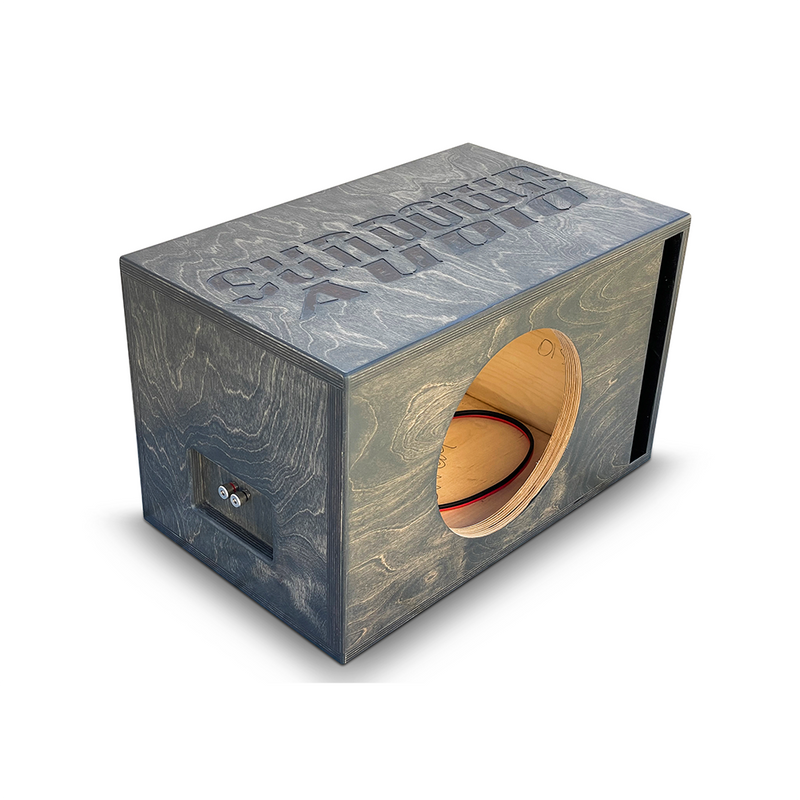 Single 10" Birch Ported Subwoofer Box for Sundown Zv5 Series