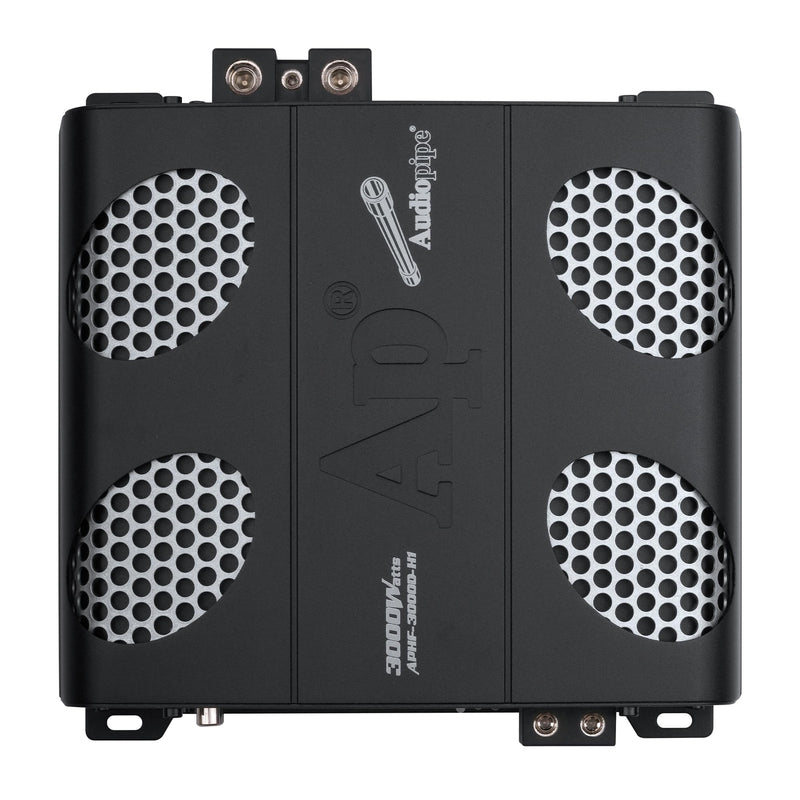 Audiopipe Full Range Class D Brazilian Amplifier 1ohm 3000W Monoblock Bass Knob