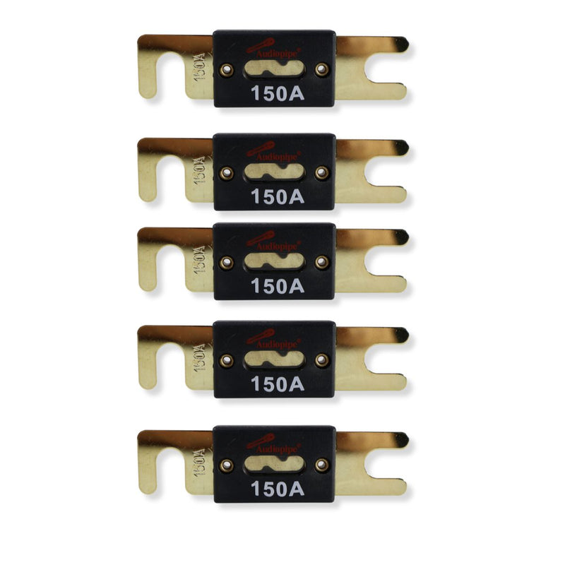 Audiopipe Gold-Plated 150 Amp ANL Fuse 32V for Car Audio 1, 2, 5 or 10 Pack