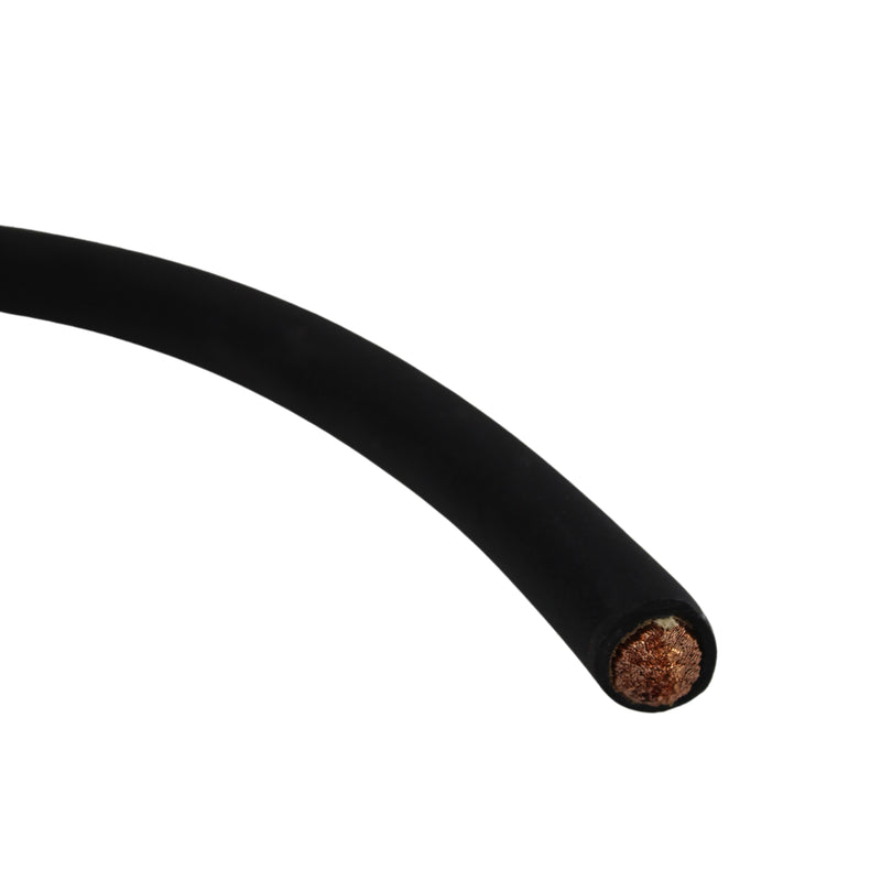 GP Car Audio 0 AWG Competition Copper Power/Ground Wire Blk Lot Cut By The Foot