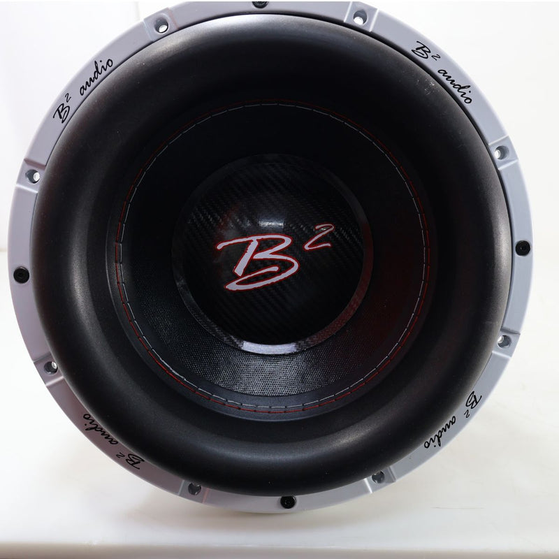 B2 Audio RAGE Subwoofer 12" 2000 Watt RMS Dual 1-Ohm 3" Voice Coil V4 OPEN BOX