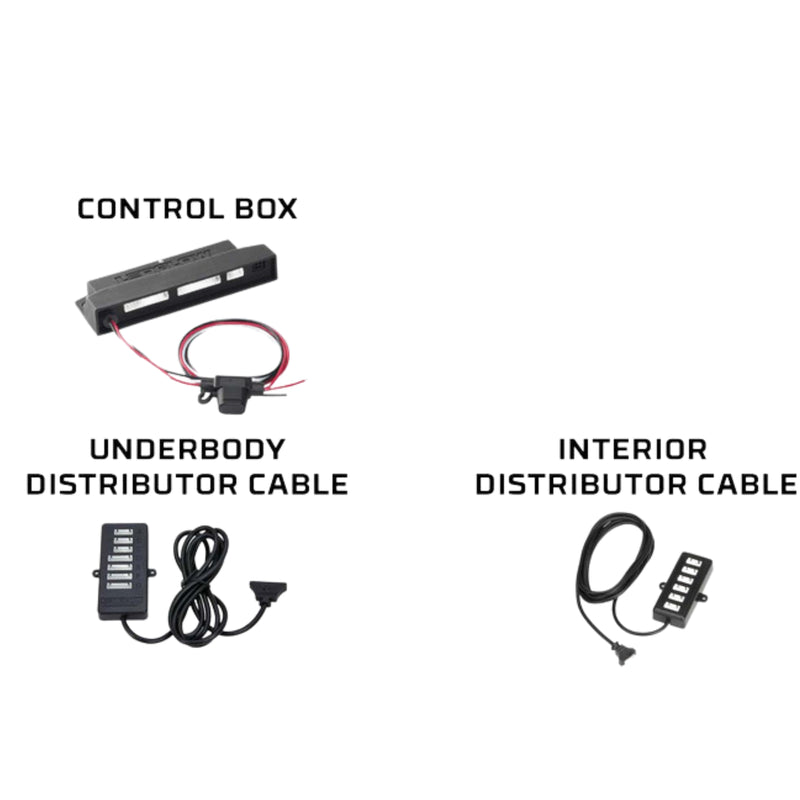 LEDGlow Million Color LED Truck Underbody Lighting Kit w/BT & Smartphone Control