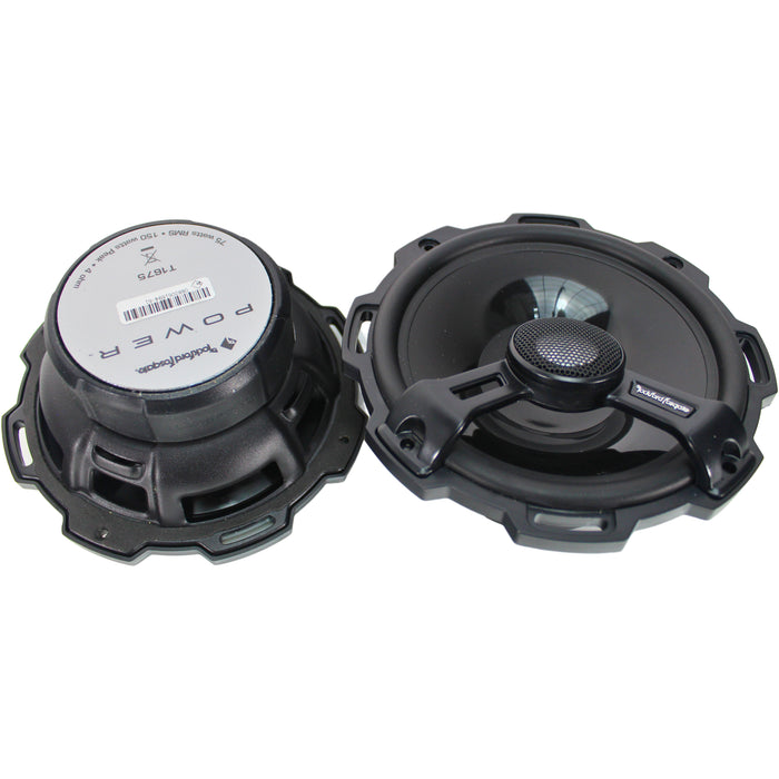 6.75" 75W RMS 4-Ohm 2-Way Full-Range Speaker Pair Rockford Fosgate POWER OPEN BOX