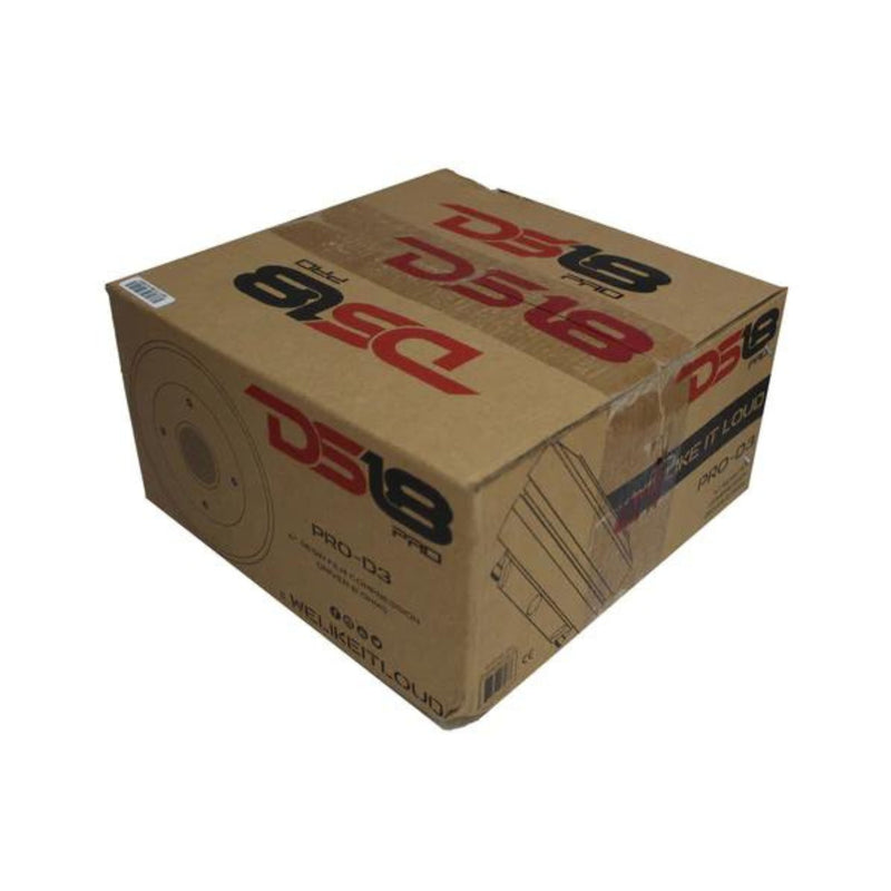 DS18 PRO-D3 4" Voice Coil Compression Driver 300W RMS 8 Ohm 2" Bolt-On Throat