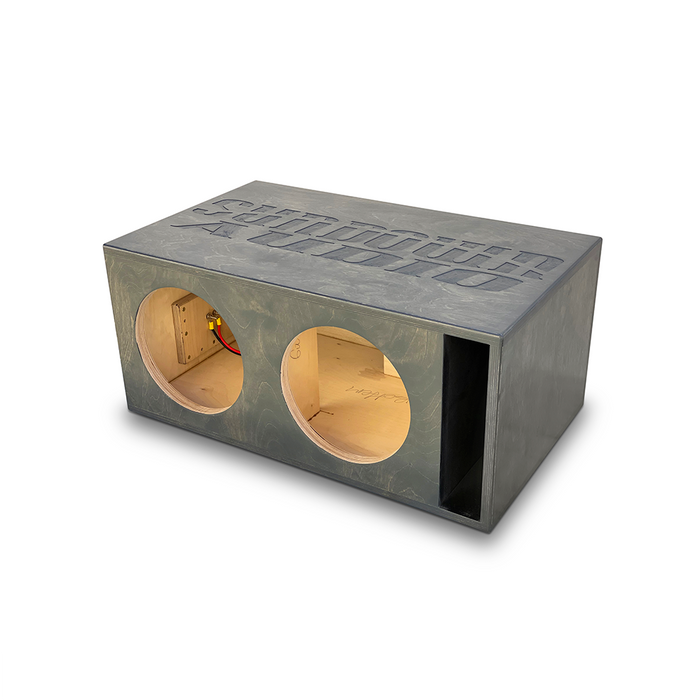 Dual 10" Birch Ported Subwoofer Box for Sundown Zv6 Series