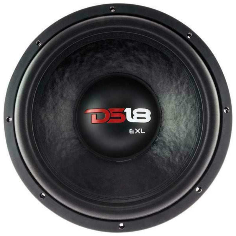 DS18 15" 1250 Watts 2 Ohms DVC Pro Car Audio Subwoofer EXL-X15.2D
