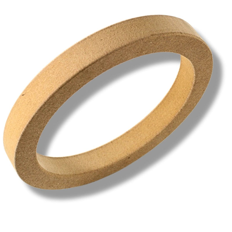 Install Bay 5" High Quality Wood MDF Speaker Spacer Rings Pair 3/4" Depth SR5