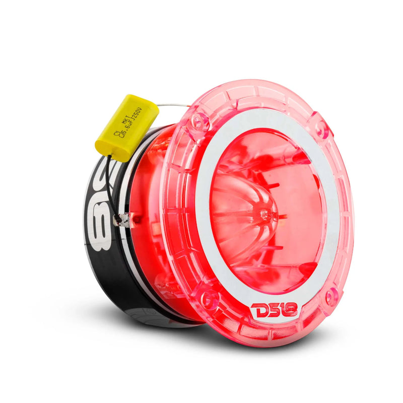 DS18 Super Bullet Tweeter 1.75" 4 Ohm 280W RMS RGB LED Titanium PRO TW4L