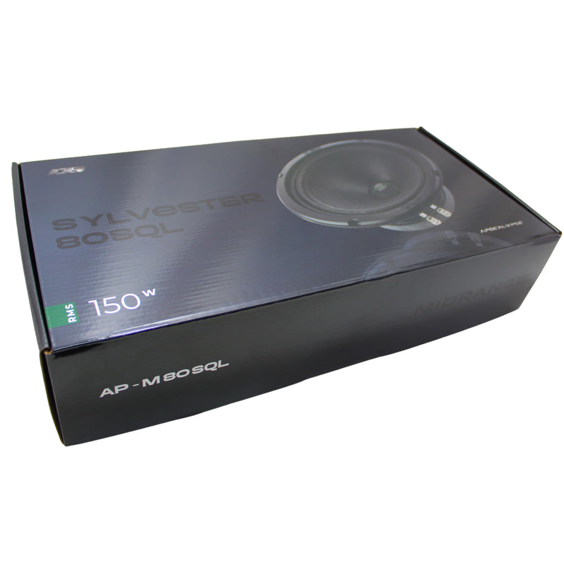 Deaf Bonce 8" 4-Ohm 150W RMS Mid-Range Apocalypse Speaker Pair AP-M80SQL