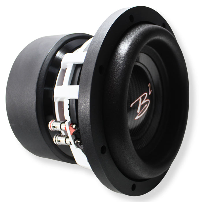 B2 Audio RAMPAGE Series 8" Dual 1-Ohm 2" Voice Coil 1000 Watt RMS Subwoofer