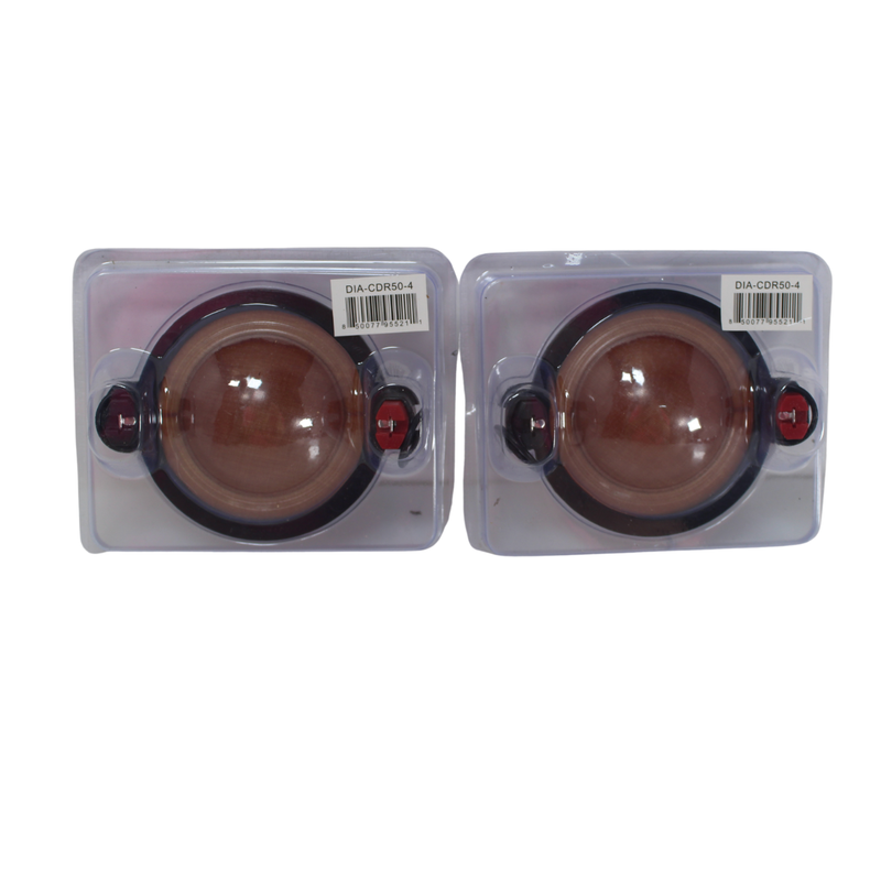 RAGE CDR-50 Replacement Diaphragm Pair for Twist-On Compression Driver 4 or 8 Ohm