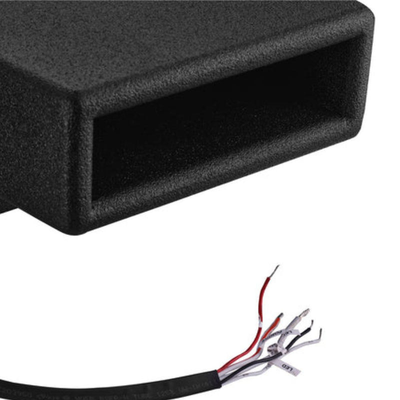 Polaris RZR PRO/XP 10" Loaded Bandpass Subwoofer Box w LED Lights DS18