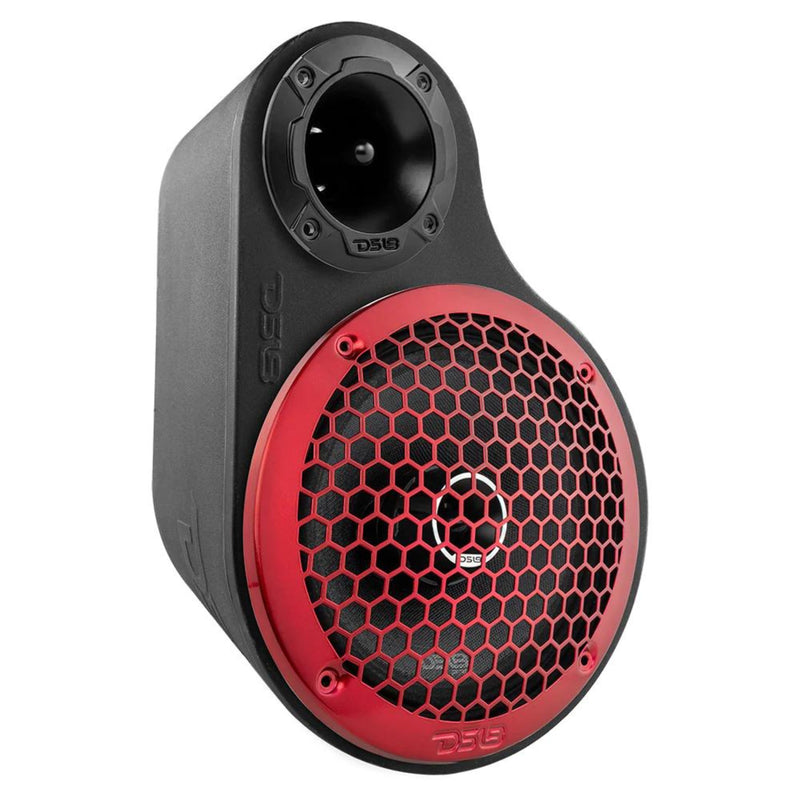 DS18 High Density ABS Universal Pod For 1 x 8" Loudspeaker & 1 x 2.95" Tweeter