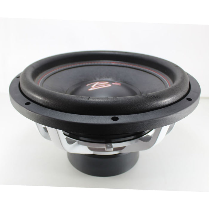 B2 Audio RIOT Series 15" 750W RMS Dual 4-Ohm 3" Voice Coil Subwoofer OPEN BOX