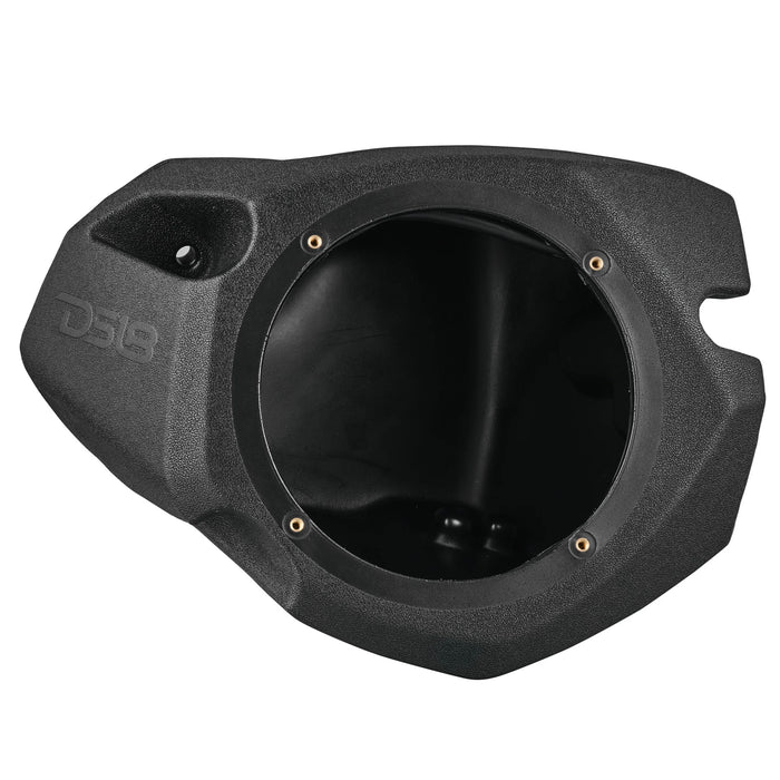 DS18 Pair of Empty Polaris RZR 6.5" Front Kick Panel Speaker Pods