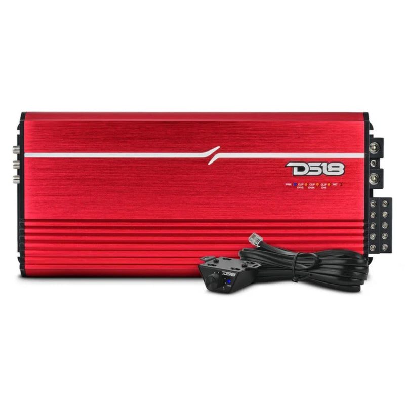 DS18 250W x 4 + 1200W RMS Sub FRP-2.5K5 Full-Range Class D 5-Ch Amplifier