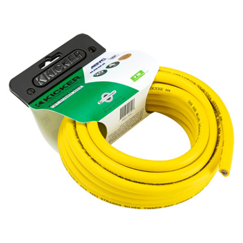 20FT 4 Gauge Marine Tinned OFC Oxygen Free Copper Power/Ground Wire Kicker