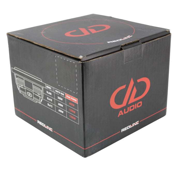 8" 300W RMS 4-Ohm 2" DVC Shallow Subwoofer DD Audio Slim Line SL608-D4- OPEN BOX