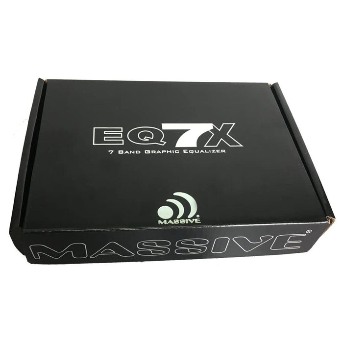 Massive Audio 8V Line Equalizer Drive 7 Band Graphic EQ7X