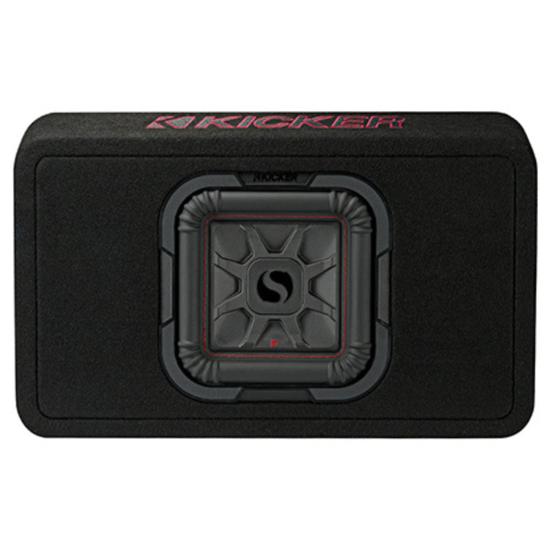 Kicker Solo-Baric L7T Series 8" 350W RMS 2-Ohm Loaded Subwoofer Enclosure