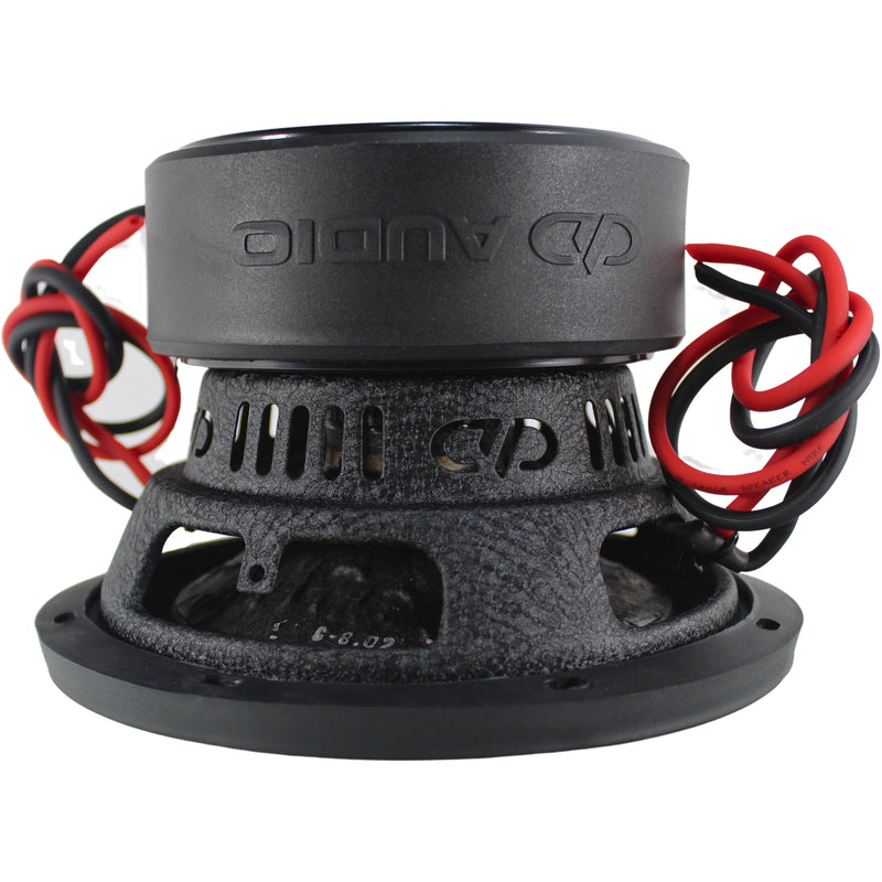DD Audio 1100 Series 8" 400W RMS 4-Ohm DVC Hi-Def Tuned Subwoofer / 1108-D4