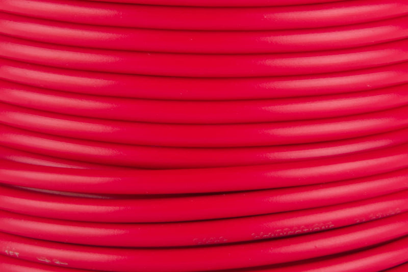 14 GA 100 FT Roll Red Stranded CCA Primary Wire Lot Cut By The Foot