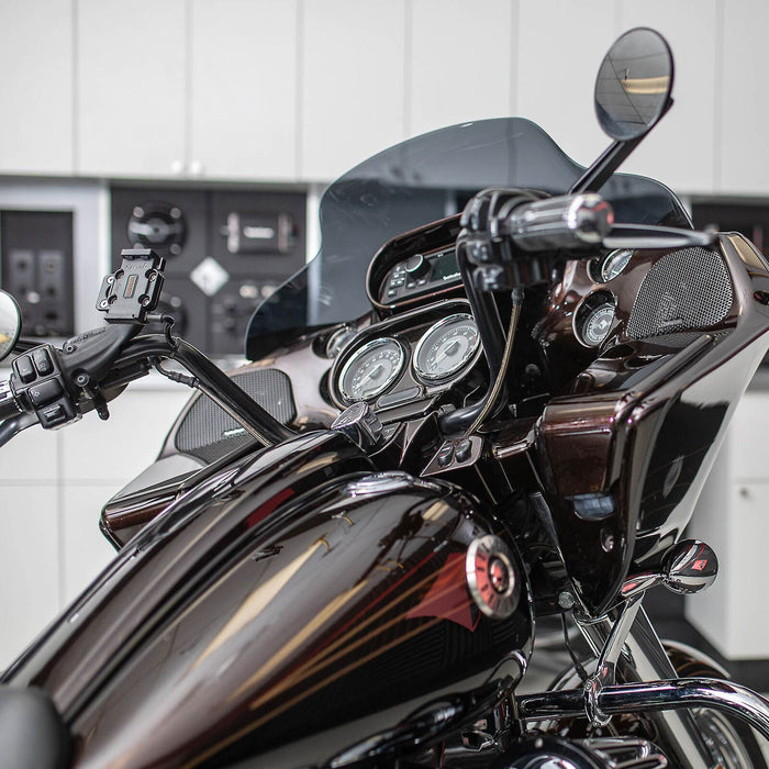 Rockford Harley Davidson 6.5" Fairing Full Range Black Speakers and Radio