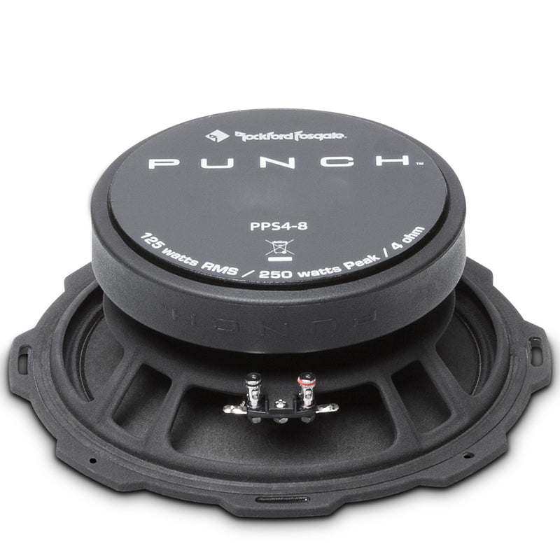 Rockford Fosgate Car Audio Package 8 Midrange Speakers 500W & 1 Tweeters 200W