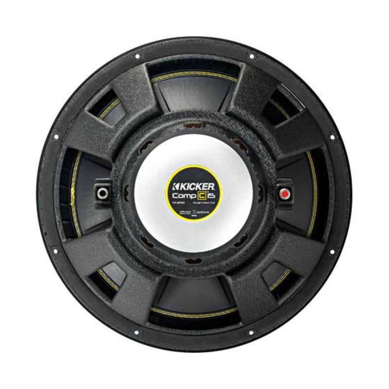 Kicker CompC Series 15" 4 Ohm Voice Coil Car Subwoofer 1200W Peak 44CWCS154