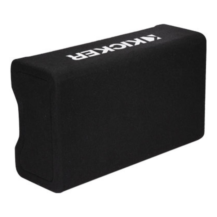 Kicker Comp Series 10" 150W RMS 4-Ohm RMS Loaded Down-Firing Subwoofer Enclosure