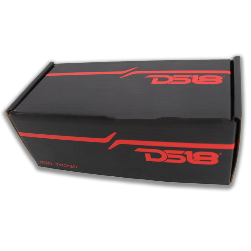 Pair of DS18 Super Tweeters High Compression 480W 4Ohm 1" VC Bullet PRO-TW220