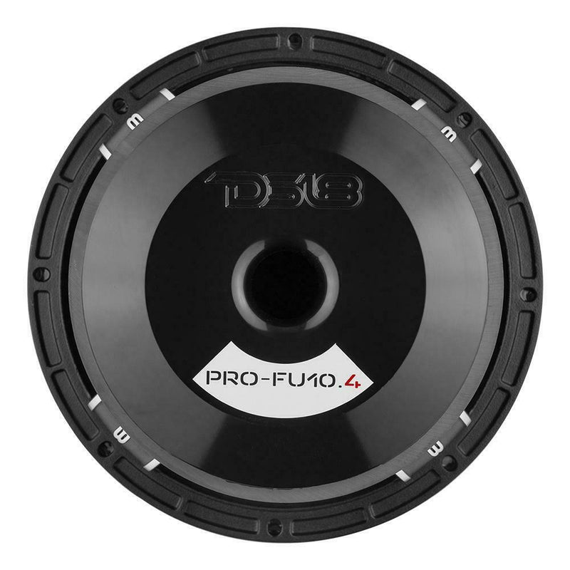 DS18 Car Audio 10" Mid-Bass Loudspeaker 800 Watt 4 Ohm PRO-FU10.4