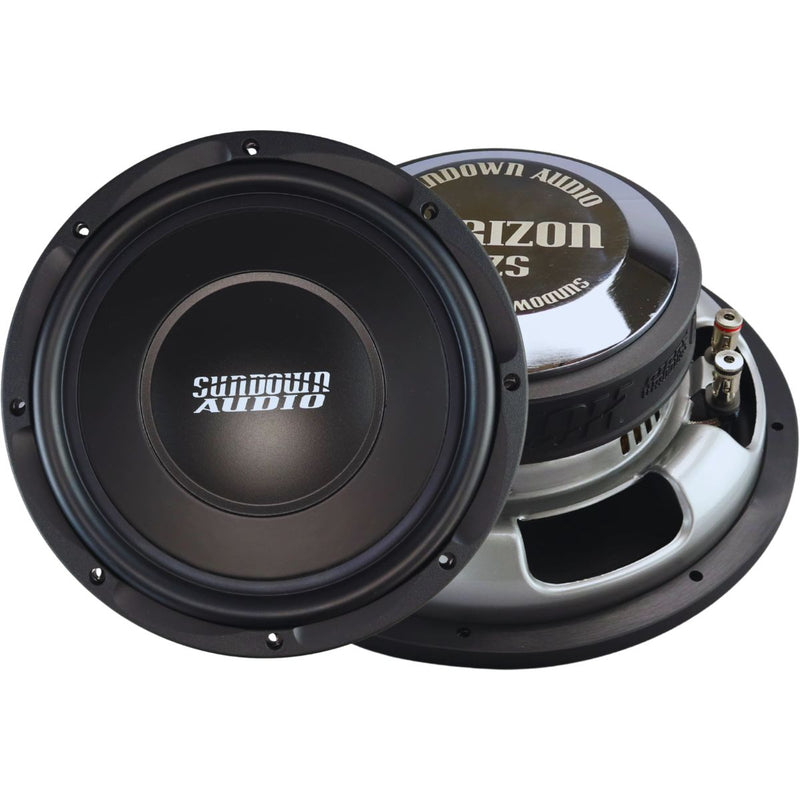 Sundown Horizon 12 Inch 600W RMS Dual 4 Ohm Shallow Subwoofer HZS12D4
