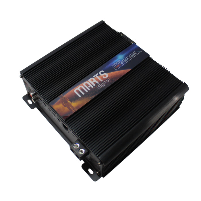 Marts Digital Full Range 2000W 2 Ohm Class D Monoblock Amplifier MXD-2000-2