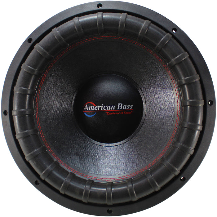 American Bass XFL Series 15" 1500W RMS 4-Ohm 3" DVC Subwoofer OPEN BOX