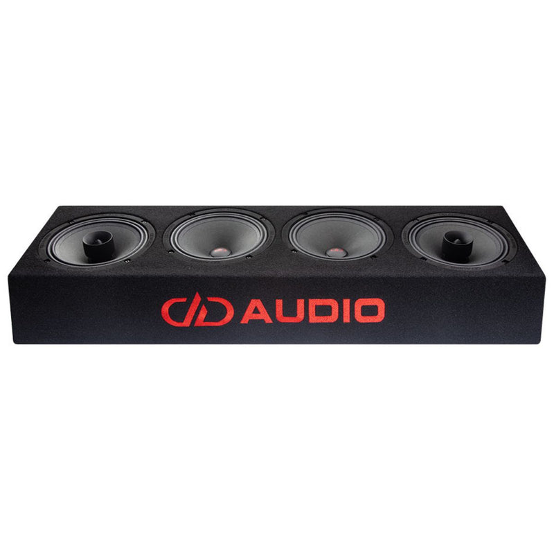 600W RMS Dual 2-Ohm LE-VO-MX208.4 Voice Optimized 8" Loaded Plank DD Audio