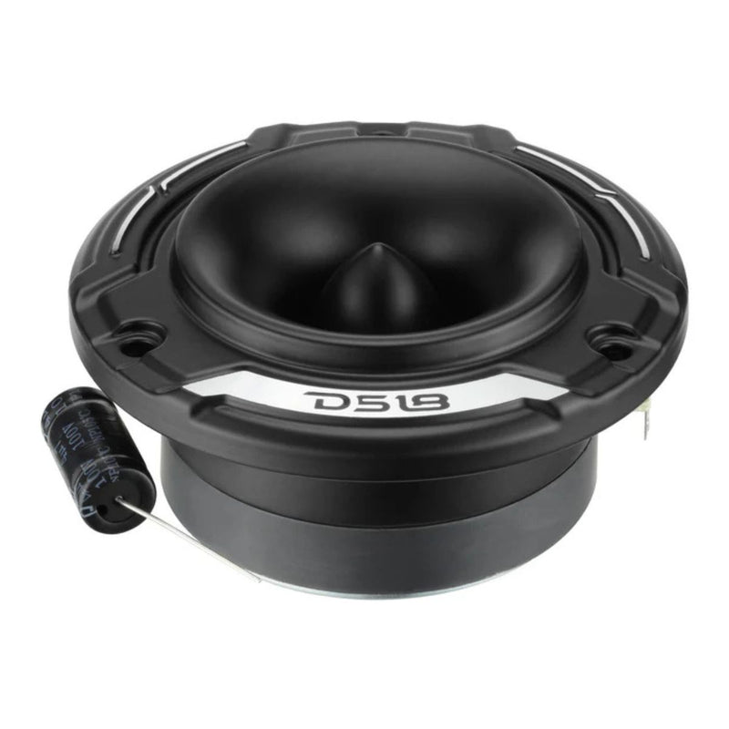 3.8" 50W RMS 4 Ohm Super Bullet Tweeter Shallow Mount Pair DS18 PRO-TWZ1S