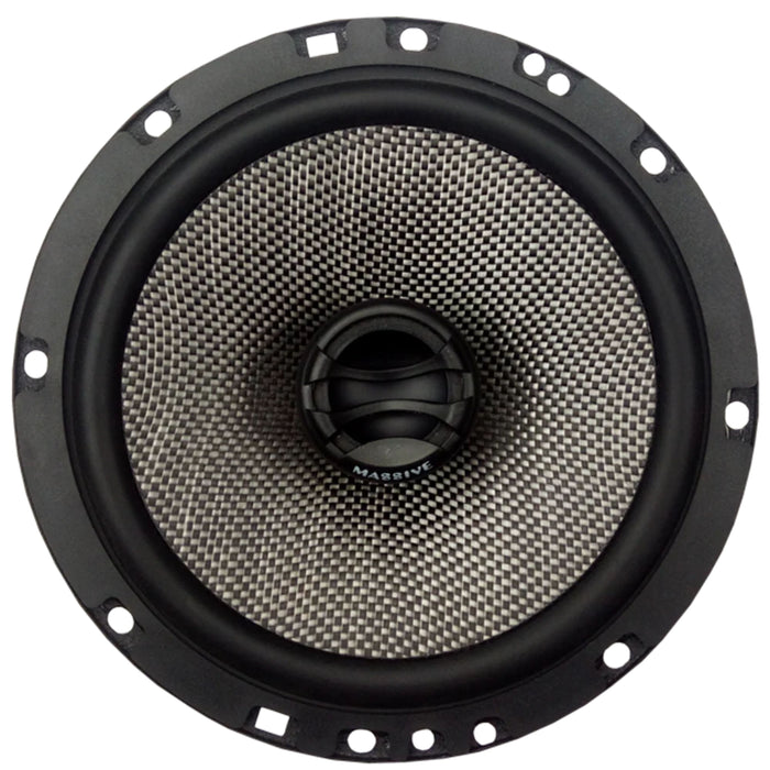 Pair of Massive Audio FX Series 6.5" 4-Ohm 75 Watts RMS 2-Way Coaxial Speakers