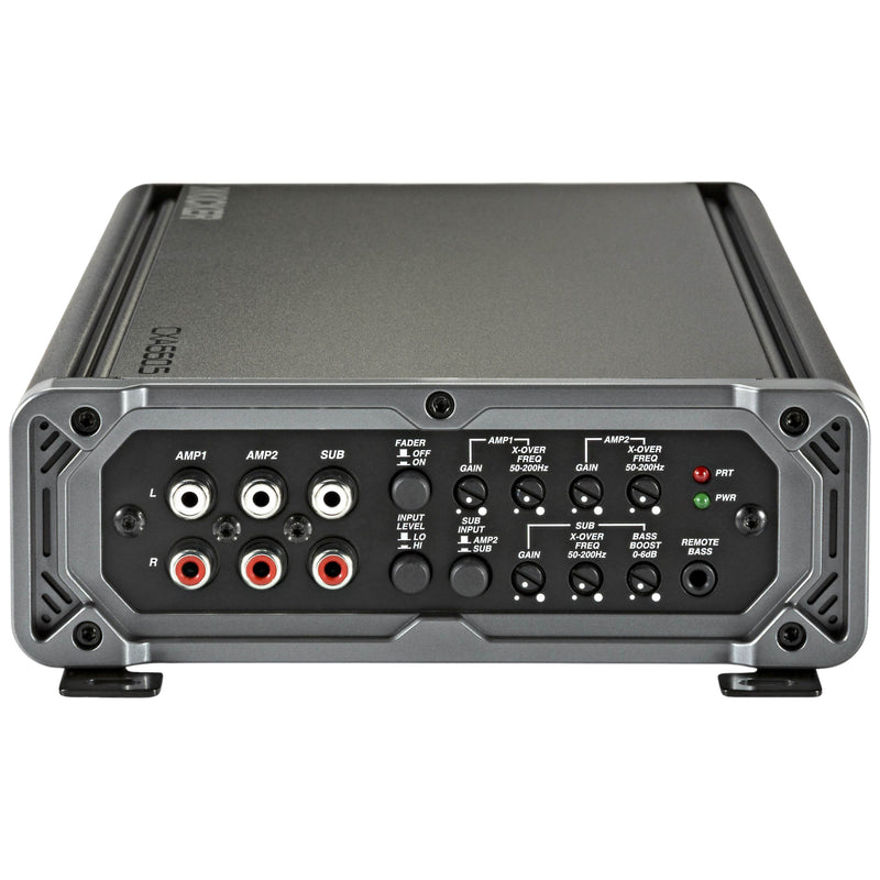 Kicker 660W RMS 4-Channel Full-Range Amplifier w/300-watt Class D Sub Channel