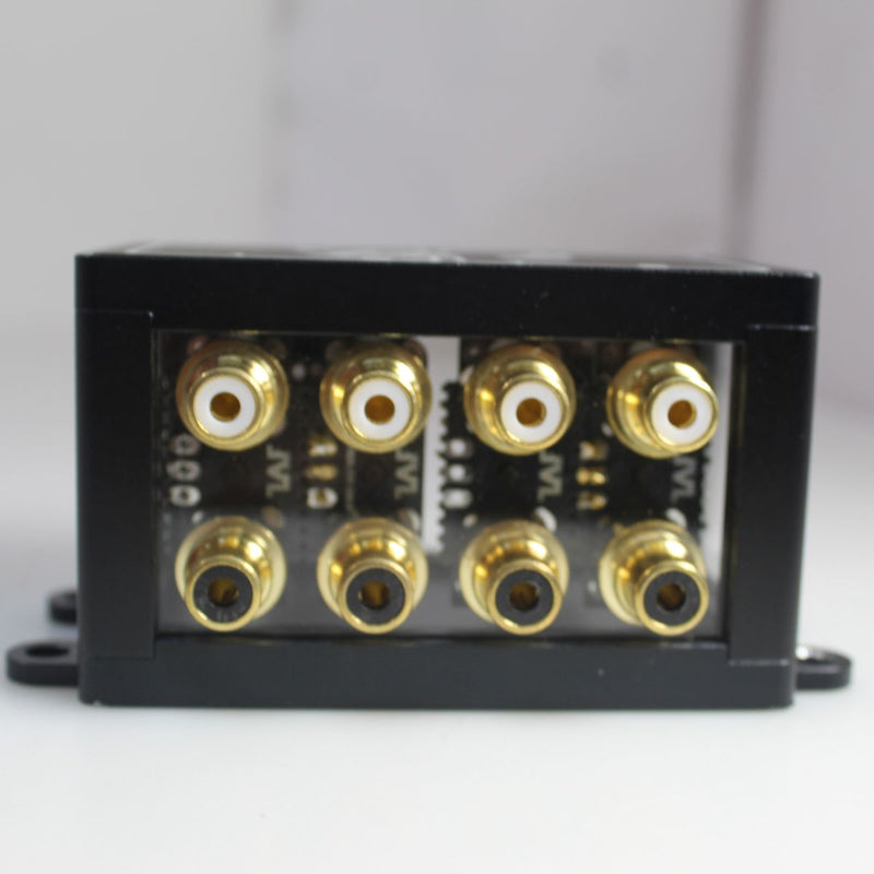 B2 Audio 2-to-4 Pair Cockbox RCA Splitter Distribution Block OPEN BOX
