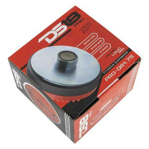 DS18 PRO 1.75" 600W 8 Ohms Titanium Compression Driver PRO-DR1.75