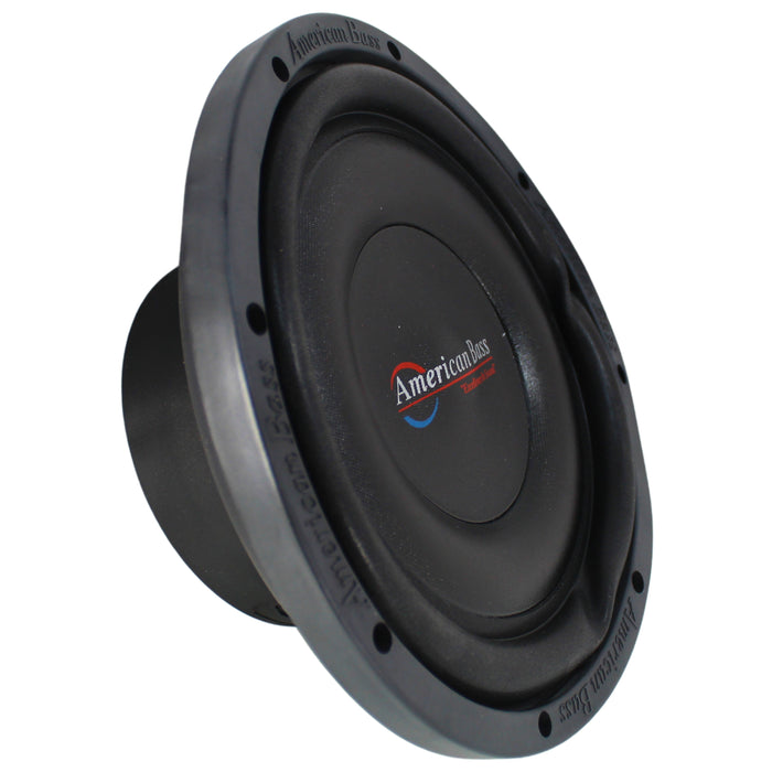 American Bass Slimline 10" 300W RMS 4-Ohm Shallow Mount Black Subwoofer OPEN BOX