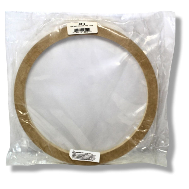 Install Bay 15" High Quality Wood MDF Speaker Spacer Ring Single 3/4" Depth SR15