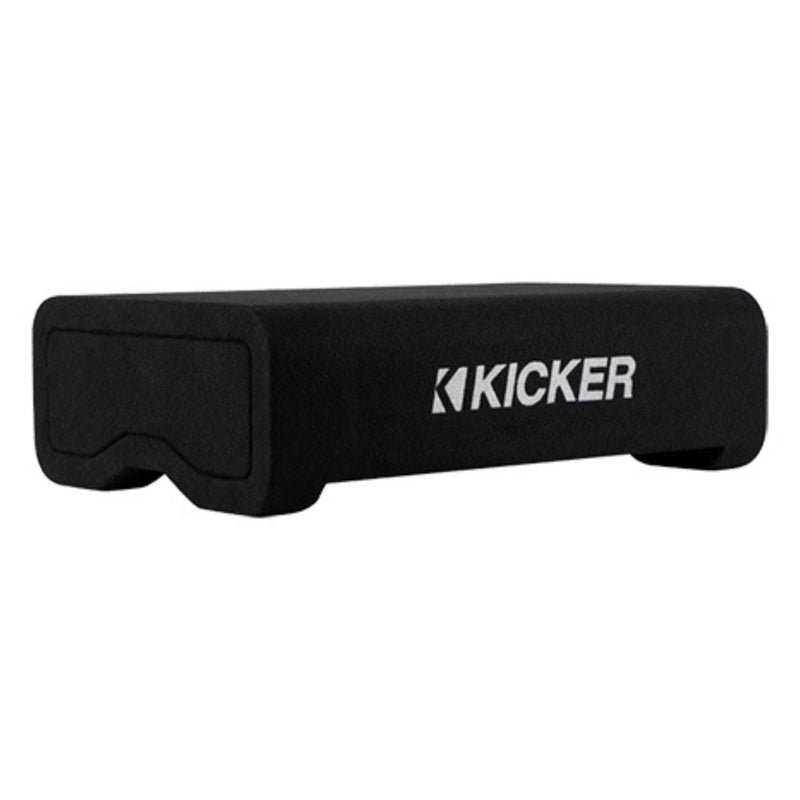 Kicker CompVT Series 12" 400W RMS 2-Ohm Down-Firing Subwoofer Enclosure