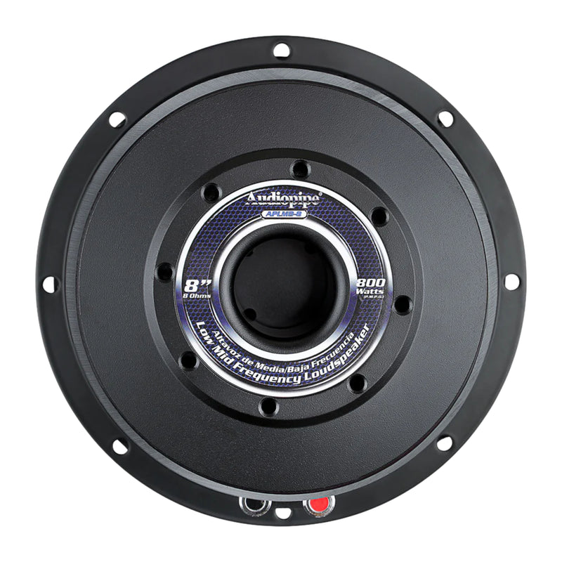 Audiopipe 8" Low Mid Bass Pro Loudspeaker 400W RMS 8 Ohm 3" Voice Coil APLMB-8